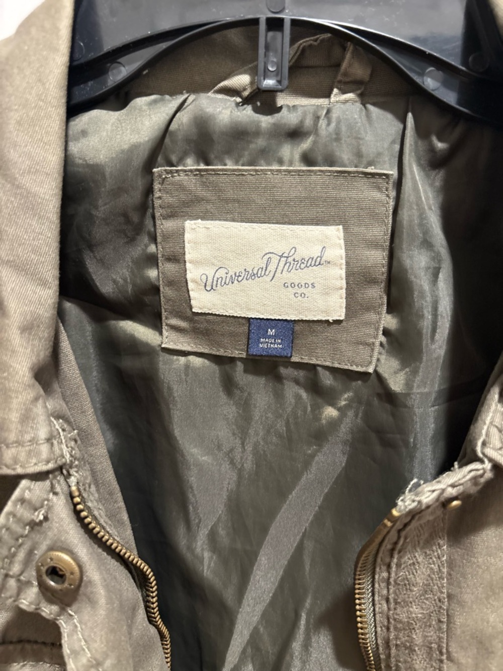 Universal Thread Olive Utility Field Jacket - Picture 2 of 4